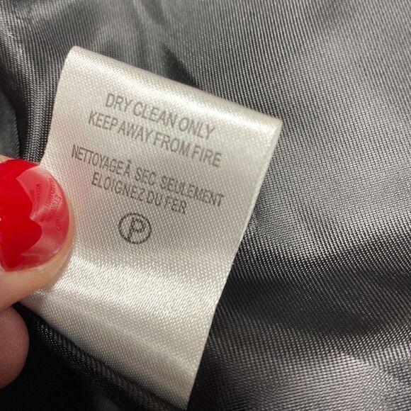 Samuel Dong Black Quarter Length Coat Size Large - Picture 10 of 10